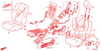 VORDERSITZ/SITZGURTE (D.) (LH) für Honda CIVIC 1.8 COMFORT 5 Türen 5 gang automatikgetriebe 2013