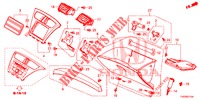 INSTRUMENT, ZIERSTUECK (COTE DE PASSAGER) (LH) für Honda CIVIC 1.8 EXECUTIVE 5 Türen 6 gang-Schaltgetriebe 2013