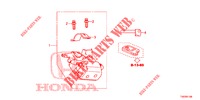 SCHLIESSZYLINDER KOMPONENTEN (INTELLIGENT) für Honda CIVIC 1.8 EXECUTIVE 5 Türen 6 gang-Schaltgetriebe 2013