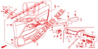 TUERVERKLEIDUNG, VORNE (LH) für Honda CIVIC 1.8 EXECUTIVE 5 Türen 6 gang-Schaltgetriebe 2013