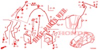 WINDSCHUTZSCHEIBENWASCHER (2D)  für Honda CIVIC 1.8 EXECUTIVE 5 Türen 6 gang-Schaltgetriebe 2013