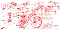 HAUPTBREMSZYLINDER/MASTER POWER (LH) für Honda CIVIC 1.8 EXECUTIVE 5 Türen 5 gang automatikgetriebe 2013
