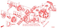 KLIMAANLAGE (COMPRESSEUR) (1.8L) für Honda CIVIC 1.8 EXECUTIVE 5 Türen 5 gang automatikgetriebe 2013