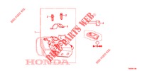 SCHLIESSZYLINDER KOMPONENTEN (INTELLIGENT) für Honda CIVIC 1.8 EXECUTIVE 5 Türen 5 gang automatikgetriebe 2013