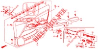 TUERVERKLEIDUNG, VORNE (LH) für Honda CIVIC 1.8 EXECUTIVE 5 Türen 5 gang automatikgetriebe 2013