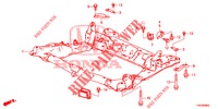 VORDERER HILFSRAHMEN  für Honda CIVIC 1.8 EXECUTIVE 5 Türen 5 gang automatikgetriebe 2013