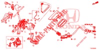 WAHLHEBEL (LH) für Honda CIVIC 1.8 EXECUTIVE 5 Türen 5 gang automatikgetriebe 2013