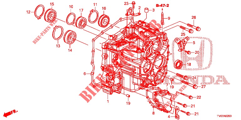 SERVOLENKGETRIEBE  für Honda CIVIC 1.8 EXECUTIVE 5 Türen 5 gang automatikgetriebe 2013