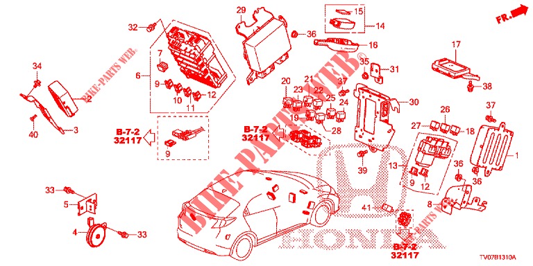 STEUERGERAT (CABINE) (1) (LH) für Honda CIVIC 1.8 EXECUTIVE 5 Türen 5 gang automatikgetriebe 2013