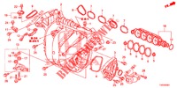 ANSAUGKRUEMMER (1.8L) für Honda CIVIC 1.8 LIFESTYLE 5 Türen 6 gang-Schaltgetriebe 2013