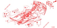 BODENMATTE/ISOLATOR  für Honda CIVIC 1.8 LIFESTYLE 5 Türen 6 gang-Schaltgetriebe 2013