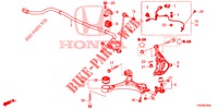 GELENK, VORNE  für Honda CIVIC 1.8 LIFESTYLE 5 Türen 6 gang-Schaltgetriebe 2013