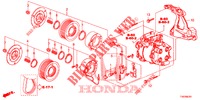 KLIMAANLAGE (COMPRESSEUR) (1.8L) für Honda CIVIC 1.8 LIFESTYLE 5 Türen 6 gang-Schaltgetriebe 2013