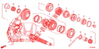 NEBENWELLE  für Honda CIVIC 1.8 LIFESTYLE 5 Türen 6 gang-Schaltgetriebe 2013