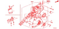 OELPUMPE (1.8L) für Honda CIVIC 1.8 LIFESTYLE 5 Türen 6 gang-Schaltgetriebe 2013