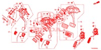 PEDAL (LH) für Honda CIVIC 1.8 LIFESTYLE 5 Türen 6 gang-Schaltgetriebe 2013
