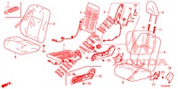 VORDERSITZ/SITZGURTE (D.) (LH) für Honda CIVIC 1.8 LIFESTYLE 5 Türen 6 gang-Schaltgetriebe 2013