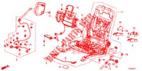 VORNE SITZKOMPONENTEN (G.) (HAUTEUR MANUELLE) für Honda CIVIC 1.8 LIFESTYLE 5 Türen 6 gang-Schaltgetriebe 2013
