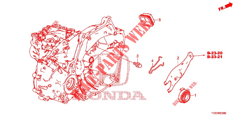 KUPPLUNGSFREIGABE  für Honda CIVIC 1.8 LIFESTYLE 5 Türen 6 gang-Schaltgetriebe 2013
