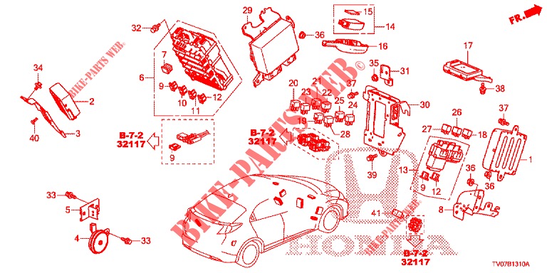 STEUERGERAT (CABINE) (1) (LH) für Honda CIVIC 1.8 LIFESTYLE 5 Türen 6 gang-Schaltgetriebe 2013