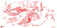 KOTFLUEGEL, VORNE  für Honda CIVIC 1.8 LIFESTYLE 5 Türen 5 gang automatikgetriebe 2013