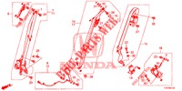 VORDERSITZ/SITZGURTE  für Honda CIVIC 1.8 S 5 Türen 6 gang-Schaltgetriebe 2013