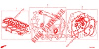 DICHTUNG SATZ/ GETRIEBE KOMPL. (1.8L) für Honda CIVIC 1.8 S 5 Türen 5 gang automatikgetriebe 2013