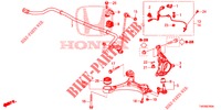 GELENK, VORNE  für Honda CIVIC 1.8 S 5 Türen 5 gang automatikgetriebe 2013
