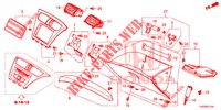INSTRUMENT, ZIERSTUECK (COTE DE PASSAGER) (LH) für Honda CIVIC 1.8 S 5 Türen 5 gang automatikgetriebe 2013