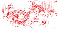 INSTRUMENTENBRETT, OBEN (LH) für Honda CIVIC 1.8 S 5 Türen 5 gang automatikgetriebe 2013
