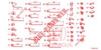 KABELBAUMBAND/BUEGEL(RH)  für Honda CIVIC 1.8 S 5 Türen 5 gang automatikgetriebe 2013