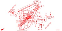 TUERVERKLEIDUNG, HINTEN(4D)  für Honda CIVIC 1.8 S 5 Türen 5 gang automatikgetriebe 2013