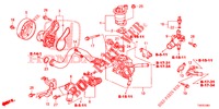 WASSERPUMPE/THERMOSTAT (1.8L) für Honda CIVIC 1.8 S 5 Türen 5 gang automatikgetriebe 2013