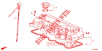 ZYLINDERKOPFDECKEL (1.8L) für Honda CIVIC 1.8 S 5 Türen 5 gang automatikgetriebe 2013