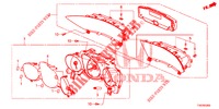 DREHZAHLMESSER  für Honda CIVIC 1.8 EXECUTIVE 5 Türen 6 gang-Schaltgetriebe 2013