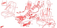 VORDERSITZ/SITZGURTE (D.) (LH) für Honda CIVIC 1.8 EXECUTIVE 5 Türen 6 gang-Schaltgetriebe 2013