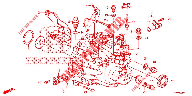 SERVOLENKGETRIEBE  für Honda CIVIC 1.8 EXECUTIVE 5 Türen 6 gang-Schaltgetriebe 2013