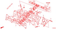 ANSAUGKRUEMMER (DIESEL) (2.2L) für Honda CIVIC DIESEL 2.2 EXECUTIVE 5 Türen 6 gang-Schaltgetriebe 2013