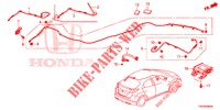 ANTENNE/LAUTSPRECHER (LH) für Honda CIVIC DIESEL 2.2 EXECUTIVE 5 Türen 6 gang-Schaltgetriebe 2013