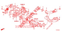 EGR STEUERVENTIL (DIESEL) (2.2L) für Honda CIVIC DIESEL 2.2 EXECUTIVE 5 Türen 6 gang-Schaltgetriebe 2013