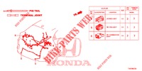 ELEKTR. STECKVERBINDER (ARRIERE) für Honda CIVIC DIESEL 2.2 EXECUTIVE 5 Türen 6 gang-Schaltgetriebe 2013