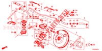 HAUPTBREMSZYLINDER/MASTER POWER (DIESEL) (LH) für Honda CIVIC DIESEL 2.2 EXECUTIVE 5 Türen 6 gang-Schaltgetriebe 2013