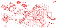 INSTRUMENT, ZIERSTUECK (COTE DE PASSAGER) (LH) für Honda CIVIC DIESEL 2.2 EXECUTIVE 5 Türen 6 gang-Schaltgetriebe 2013