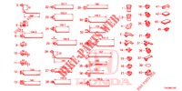 KABELBAUMBAND/BUEGEL(RH)  für Honda CIVIC DIESEL 2.2 EXECUTIVE 5 Türen 6 gang-Schaltgetriebe 2013