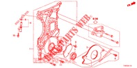 KETTENGEHAEUSE (DIESEL) (2.2L) für Honda CIVIC DIESEL 2.2 EXECUTIVE 5 Türen 6 gang-Schaltgetriebe 2013