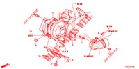 TURBOLADER (DIESEL) (2.2L) für Honda CIVIC DIESEL 2.2 EXECUTIVE 5 Türen 6 gang-Schaltgetriebe 2013