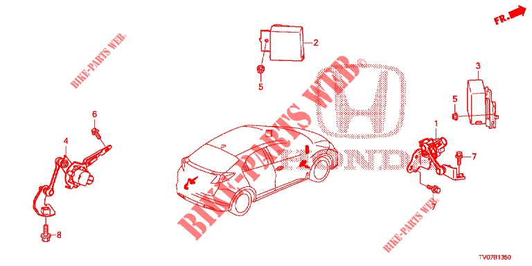 AUTOMATISCHER NIVEAUAUSGLEICH  für Honda CIVIC DIESEL 2.2 EXECUTIVE 5 Türen 6 gang-Schaltgetriebe 2013