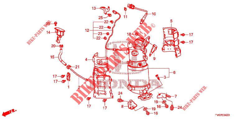 DREHMOMENTWANDLER (DIESEL) (2.2L) für Honda CIVIC DIESEL 2.2 EXECUTIVE 5 Türen 6 gang-Schaltgetriebe 2013