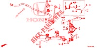GELENK, VORNE  für Honda CIVIC DIESEL 2.2 S 5 Türen 6 gang-Schaltgetriebe 2013