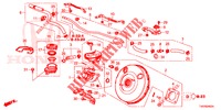 HAUPTBREMSZYLINDER/MASTER POWER (DIESEL) (LH) für Honda CIVIC DIESEL 2.2 S 5 Türen 6 gang-Schaltgetriebe 2013
